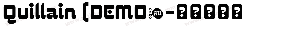 Quillain (DEMO)字体转换